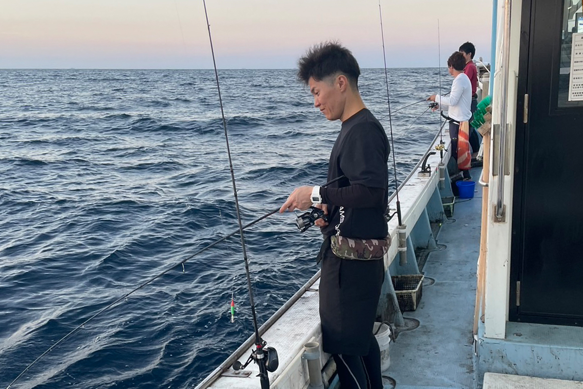 社内の釣り同好会
